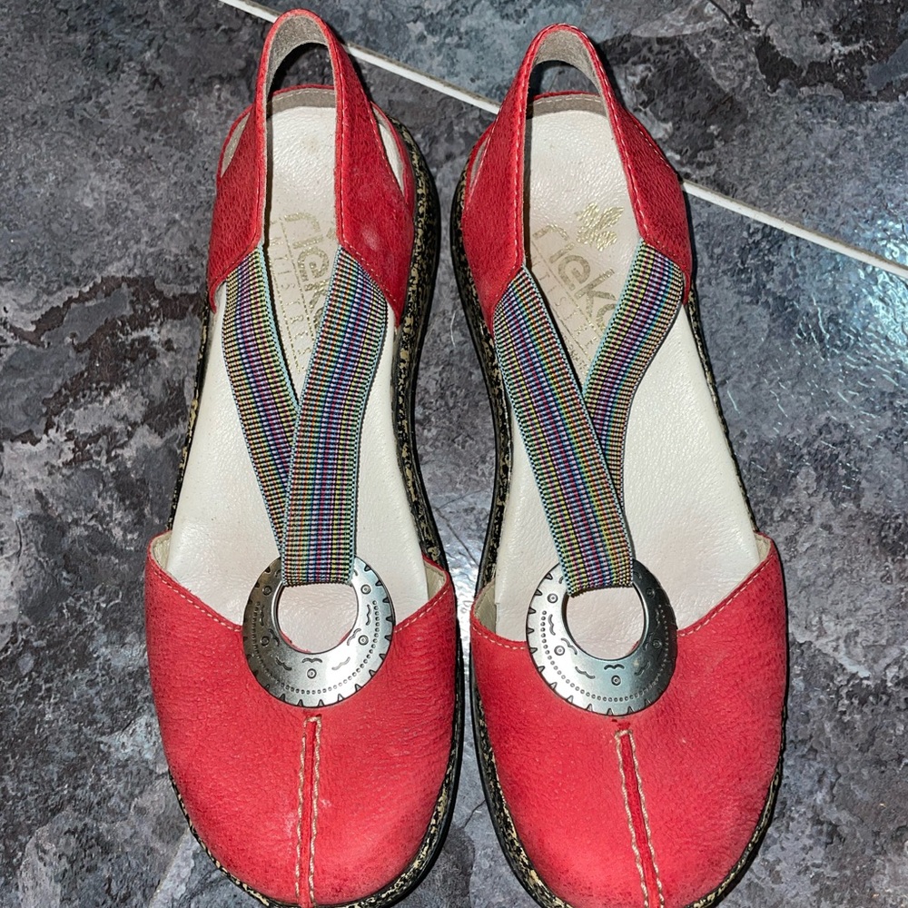 Rieker 46362 daisy’s closed toe shoes size 5 (36)